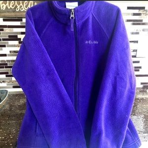 Girls Columbia Benton Springs Zip Up Fleece | 7/8